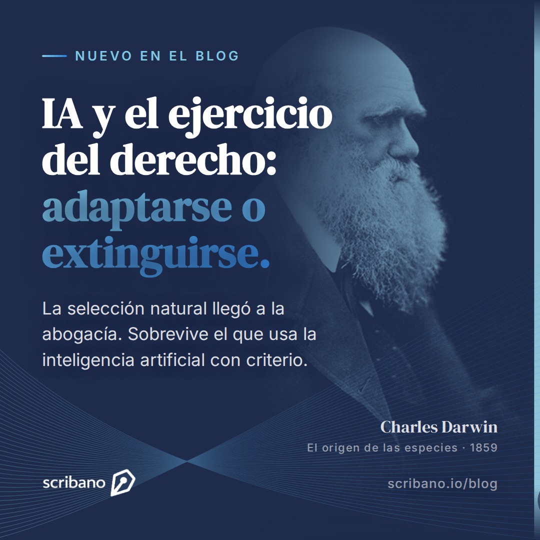 IA y el ejercicio del derecho: adaptarse o extinguirse